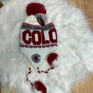 Robin Ruth Original Colorado Rocky Mountains Winter Hat NWT